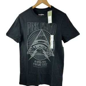 Goodfellow Pink Floyd Graphic T Shirt Mens S Black Band Tee Rock NWT